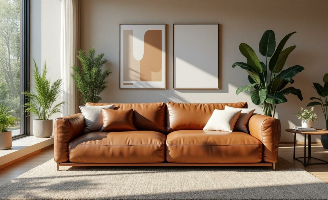 découvrez comment associer parfaitement votre décor avec un canapé convertible en cuir marron, alliant élégance et fonctionnalité sans commettre de faux pas.