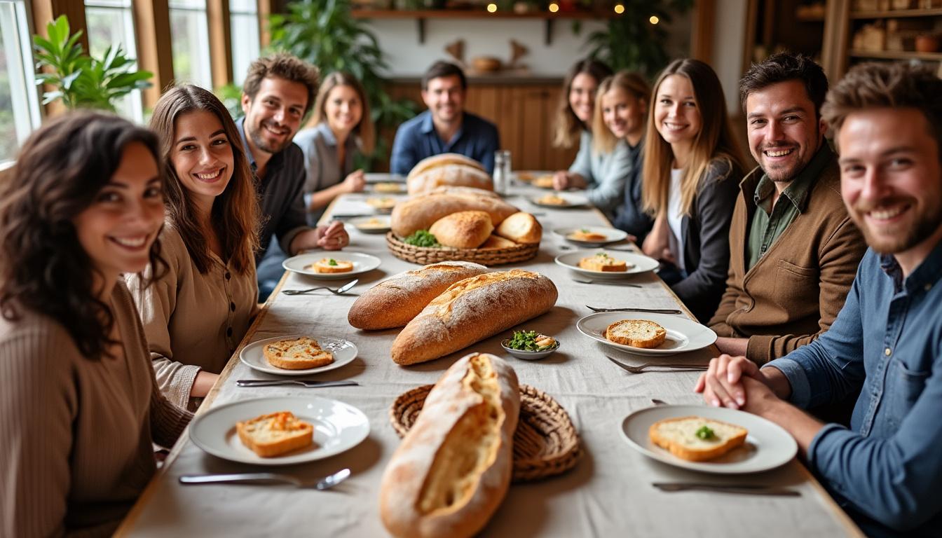 découvrez combien de baguettes il vous faut pour régaler 10 personnes lors de votre prochain repas. apprenez les astuces pour créer une ambiance conviviale autour de votre table grâce à ce pain emblématique de la cuisine française.