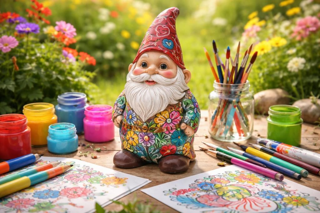 découvrez comment créer un doodle original pour votre nain de jardin et apportez une touche de charme unique pour embellir votre espace extérieur.
