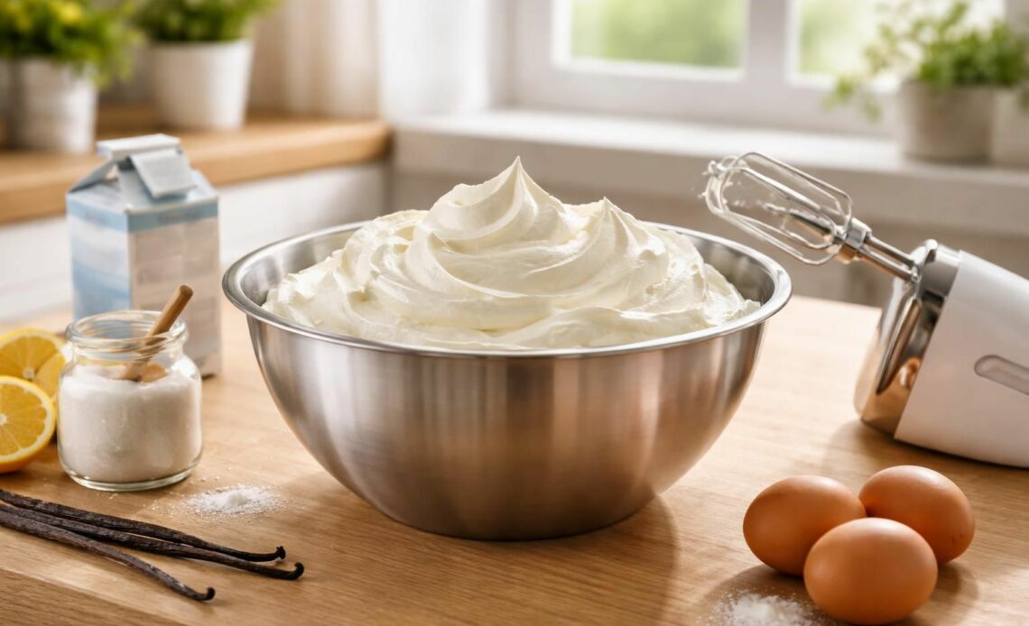 découvrez notre guide simple pour préparer une crème chantilly légère et aérienne maison, parfaite pour agrémenter vos desserts en toute gourmandise.