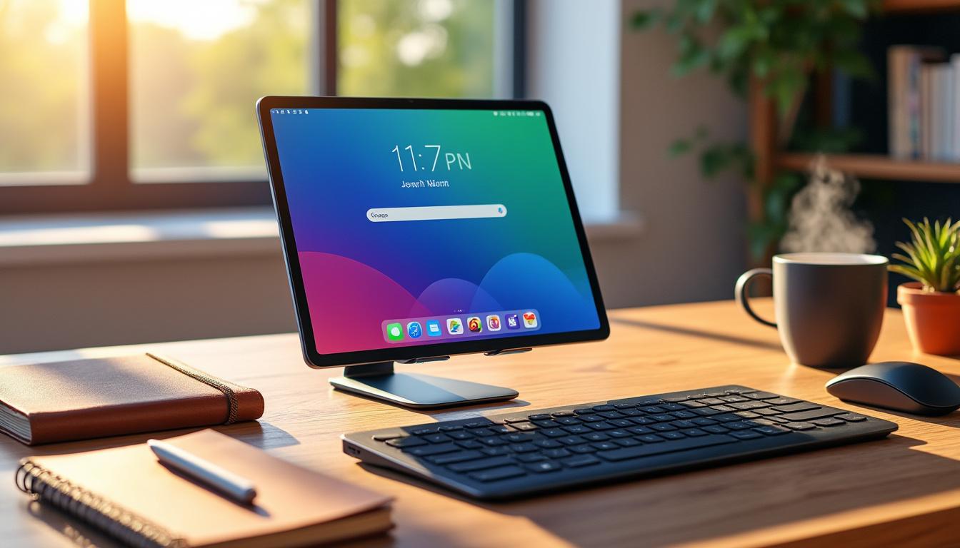 découvrez comment transformer facilement votre samsung galaxy tab a en un bureau à domicile performant grâce à nos astuces pratiques et conseils d'aménagement.