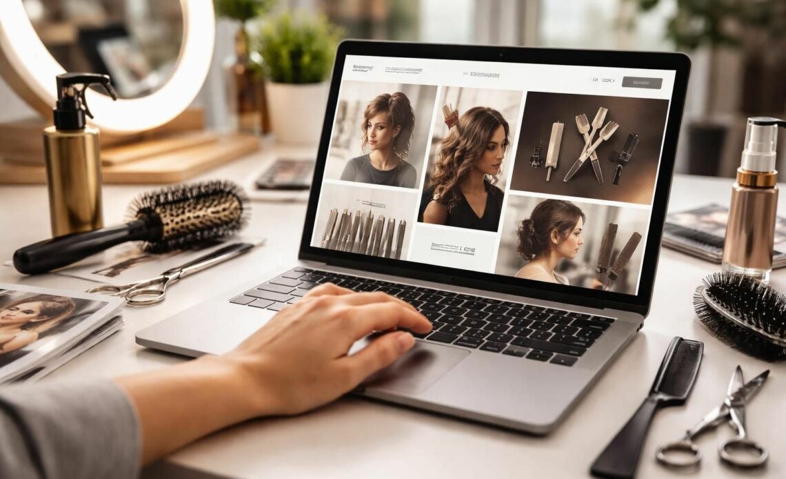 apprenez à créer un site vitrine de salon de coiffure facilement depuis votre pc portable grâce à ce guide pas à pas détaillé, idéal pour débutants.