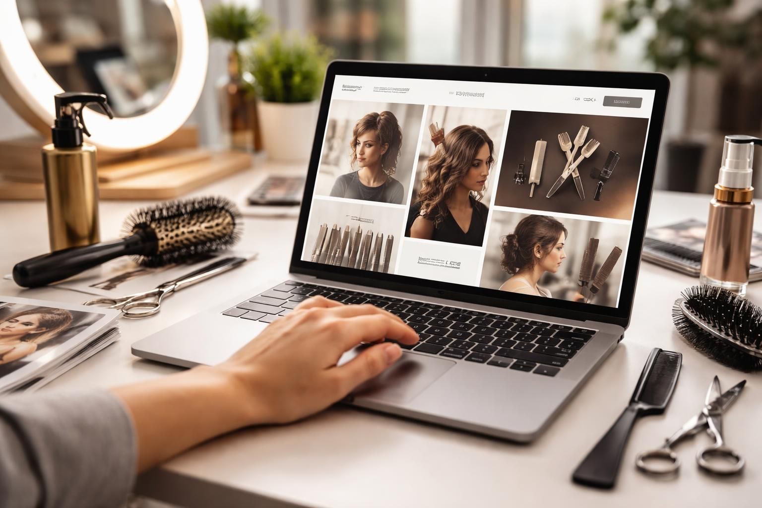 apprenez à créer un site vitrine de salon de coiffure facilement depuis votre pc portable grâce à ce guide pas à pas détaillé, idéal pour débutants.