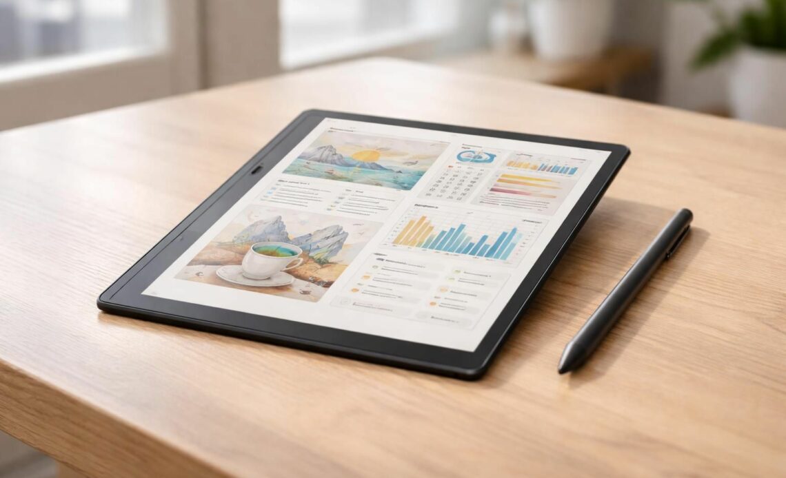 explorez le onyx boox note air3 c, une liseuse innovante avec écran couleur e ink et stylet intégré pour une expérience de lecture et prise de notes optimale.