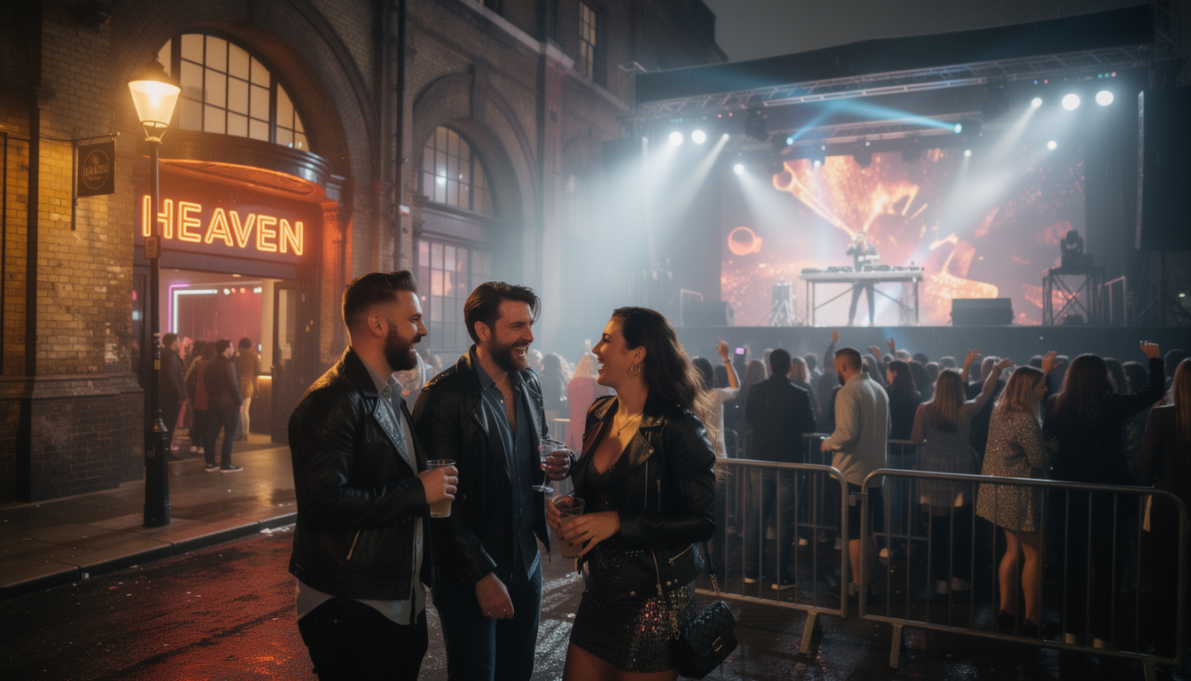 découvrez les événements sensationnels à heaven, le lieu emblématique de londres au royaume-uni, pour des soirées inoubliables et une ambiance exceptionnelle.