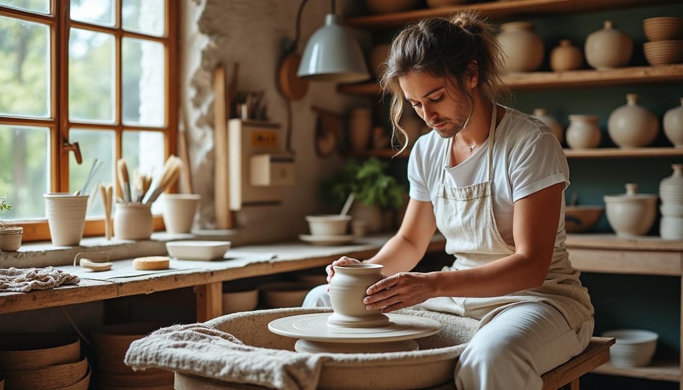 découvrez notre sélection des meilleurs kits poterie pour débutants et lancez votre passion créative avec tout le matériel essentiel inclus.