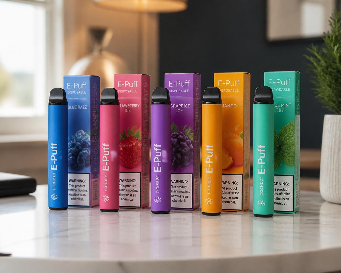 découvrez e-puff, fabricant de puffs et e-cigarettes, et explorez les modèles tendance incontournables pour une expérience de vape moderne et stylée.