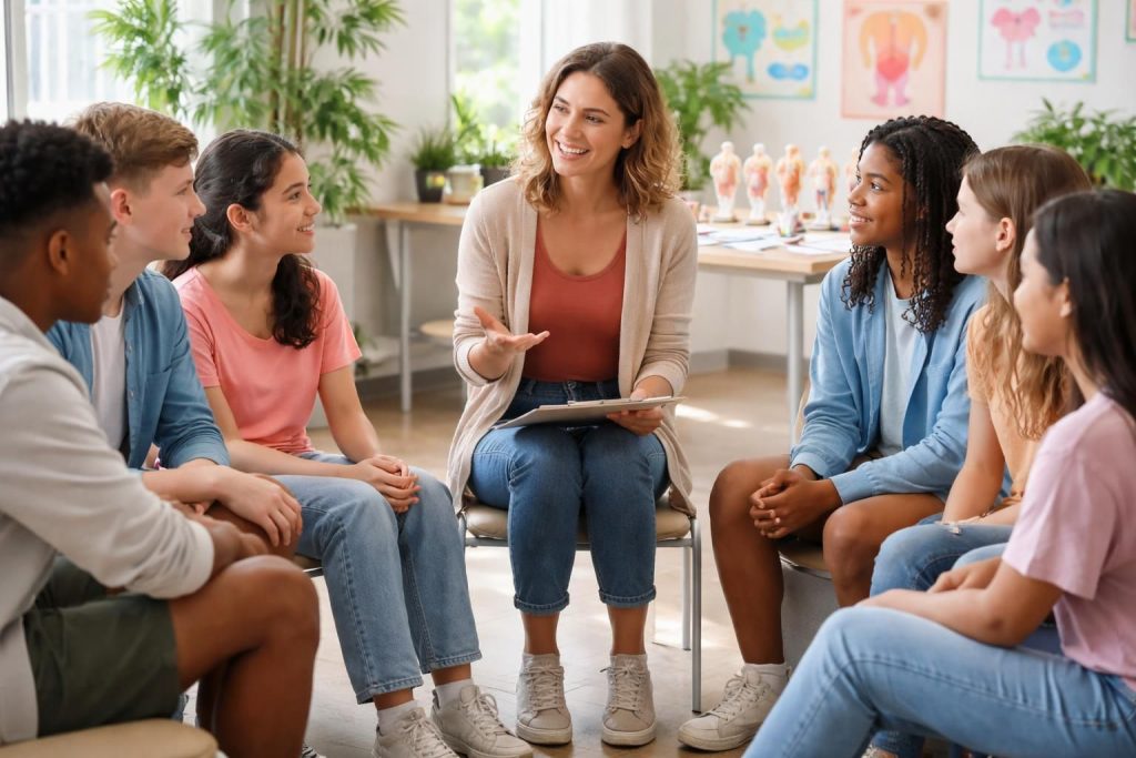 découvrez des ressources éducatives complètes pour sensibiliser les jeunes à la sexualité, favorisant un apprentissage respectueux, informé et responsable.