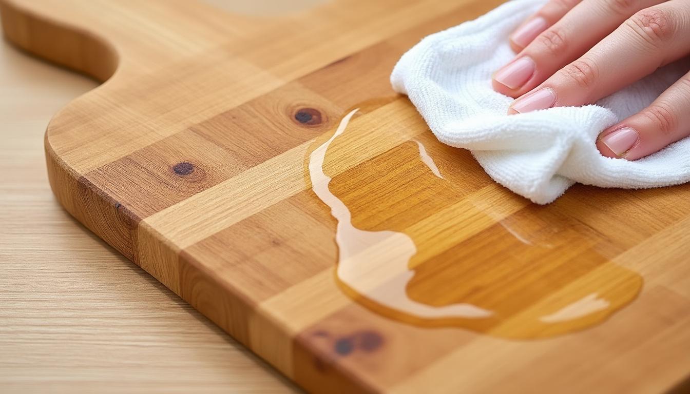 découvrez comment entretenir votre planche à découper en bois pour prévenir la prolifération des bactéries. suivez nos conseils pratiques pour nettoyer, désinfecter et prolonger la durée de vie de votre ustensile de cuisine, tout en préservant sa beauté naturelle.