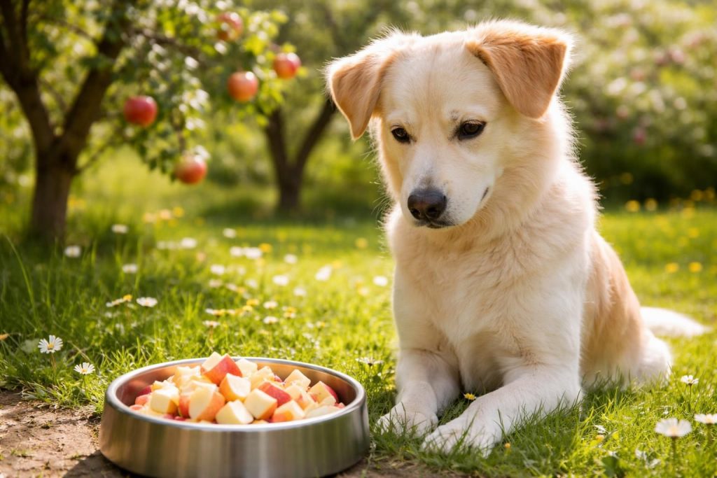 découvrez si les chiens peuvent manger des pommes en toute sécurité et obtenez des conseils pratiques pour les propriétaires afin de nourrir votre animal de compagnie sainement.