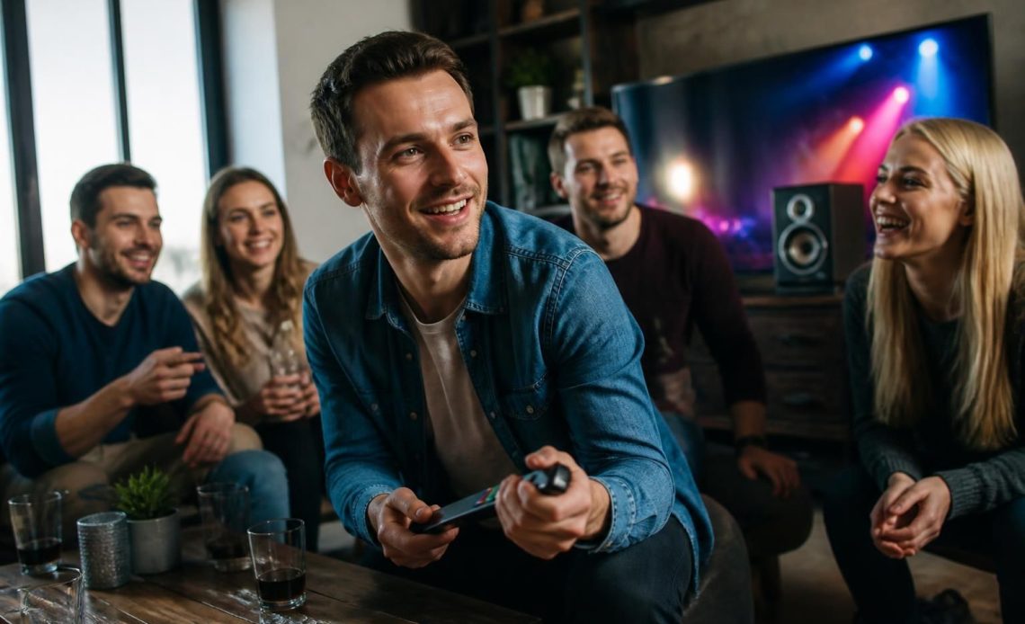 participez à un blind test musical festif et interactif pour éveiller vos sens, stimuler votre mémoire et partager des moments de joie entre amis ou en famille.