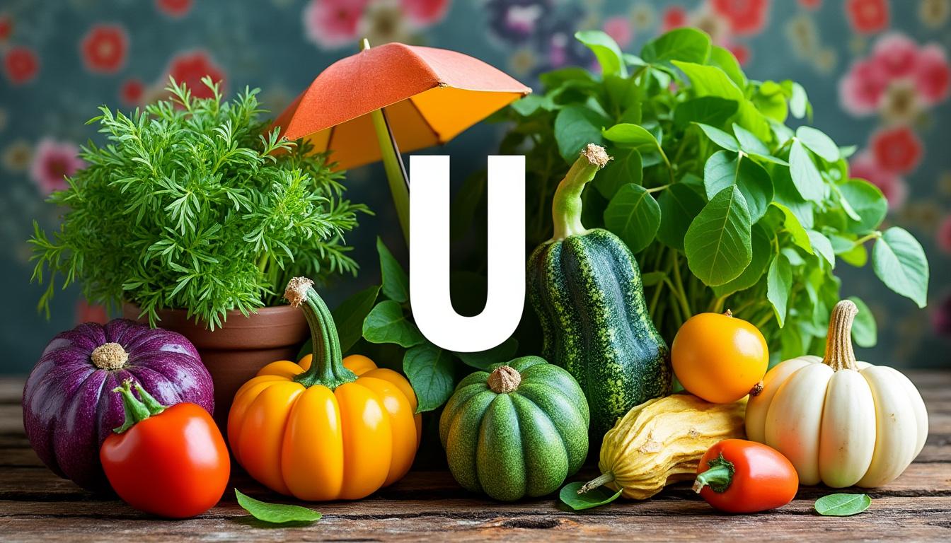 découvrez une exploration culinaire des légumes dont le nom commence par la lettre u, leur origine, leurs utilisations et leurs bienfaits dans le monde gastronomique.