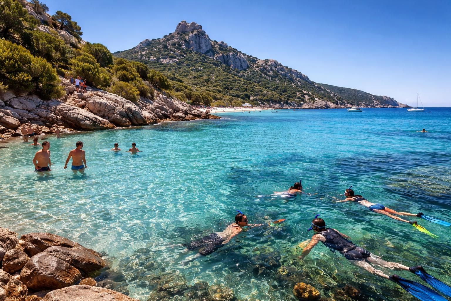 découvrez roccapina, un lieu exceptionnel pour la baignade, le snorkeling et la randonnée, offrant des paysages spectaculaires et une nature préservée à explorer absolument.