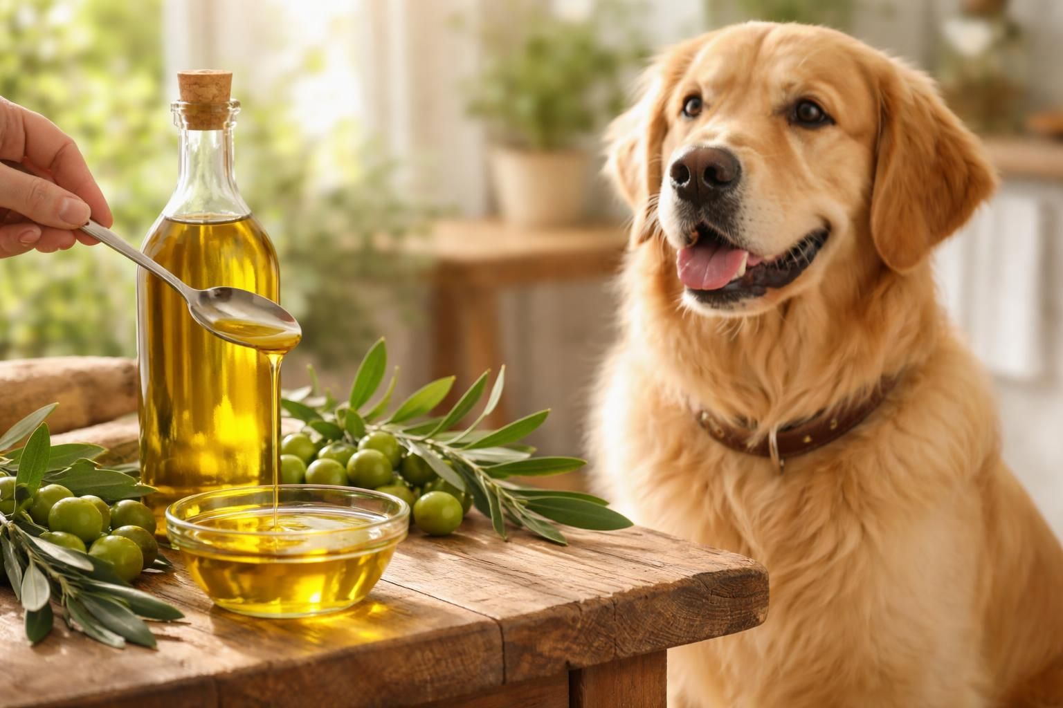 découvrez comment utiliser l'huile d'olive pour chien de manière sécurisée et bénéfique. guide essentiel pour améliorer la santé et le bien-être de votre compagnon à quatre pattes.