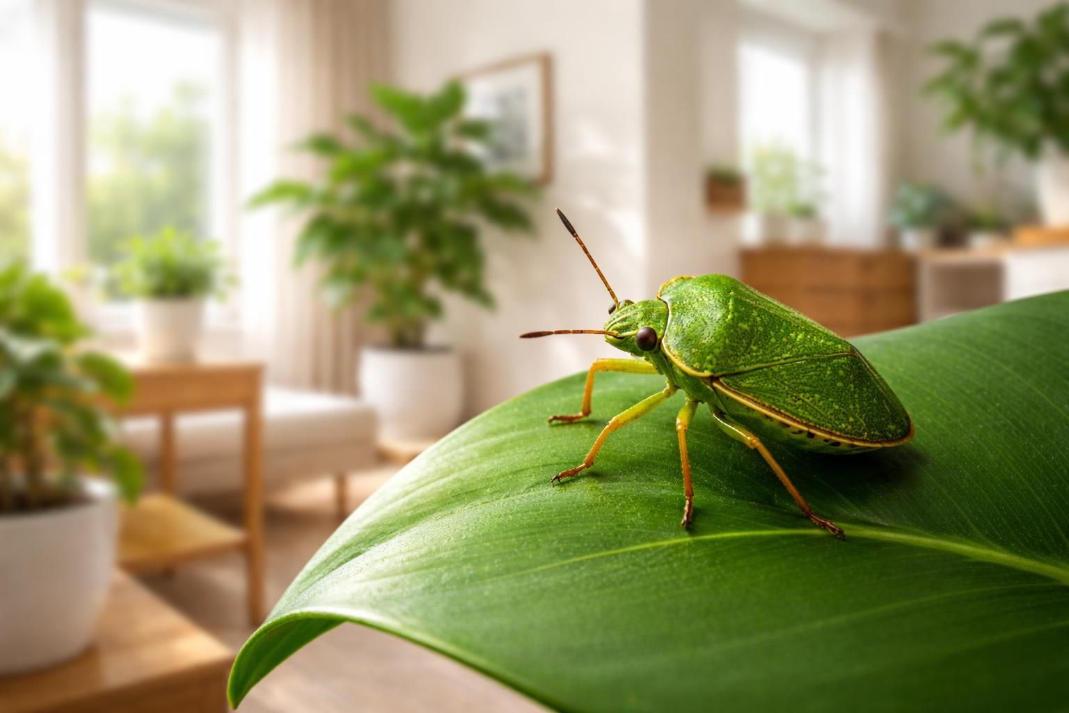 découvrez la signification de la punaise verte dans la maison et apprenez comment les propriétaires peuvent interpréter sa présence grâce à ce guide complet.