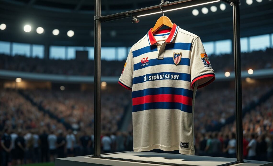 découvrez l’histoire du maillot du stade français 2005, emblème d’une saison inoubliable pour le club parisien. plongez dans les souvenirs et l’héritage de cette tunique iconique.