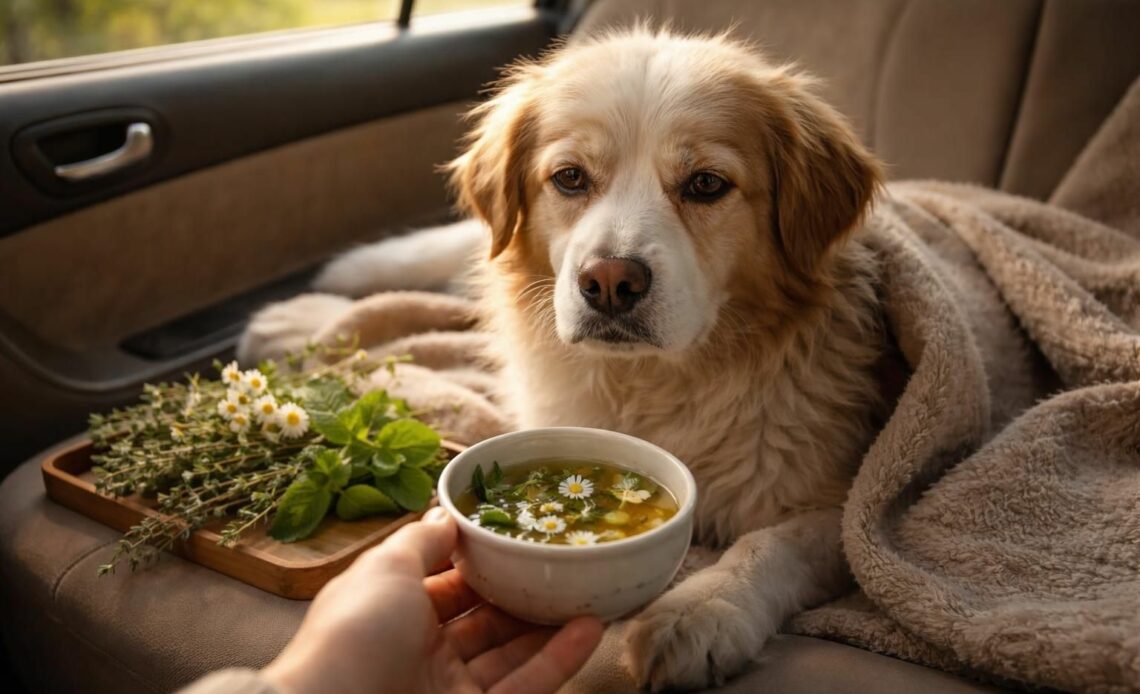 découvrez le remède de grand-mère naturel et efficace pour soulager votre chien malade en voiture, une solution douce pour des trajets plus agréables.