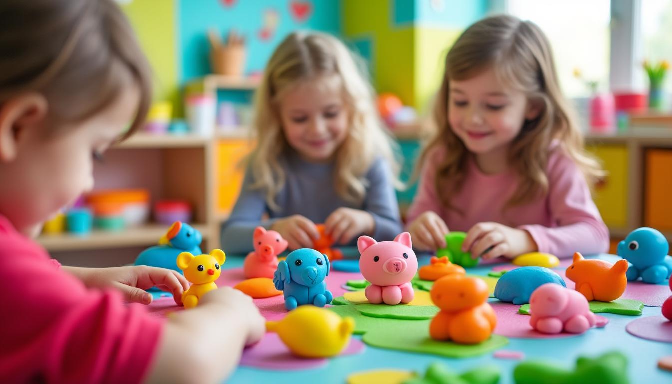 découvrez comment les animaux en pâte à modeler stimulent la créativité, la motricité fine et l'apprentissage des enfants en maternelle, tout en rendant l'éveil ludique et éducatif !
