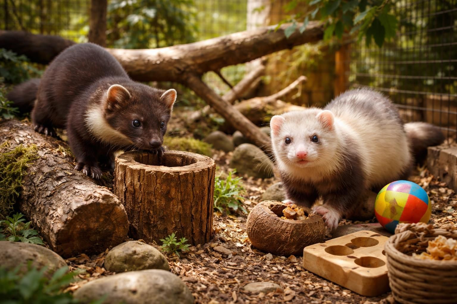 découvrez les comportements surprenants de la fouine et du furet lorsqu'ils vivent en captivité, et apprenez comment mieux comprendre ces animaux fascinants.