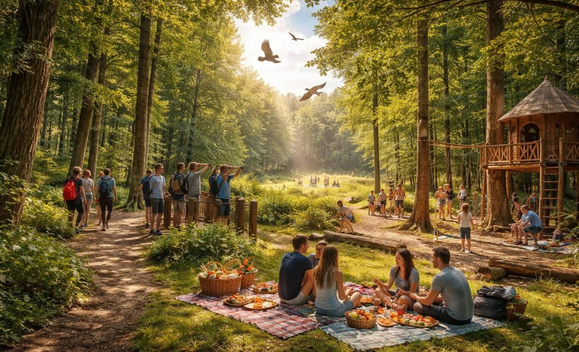 découvrez les meilleures activités à faire dans le bois des aigles cet été : randonnées, visites guidées, animations pour toute la famille et bien plus pour profiter pleinement de la nature.