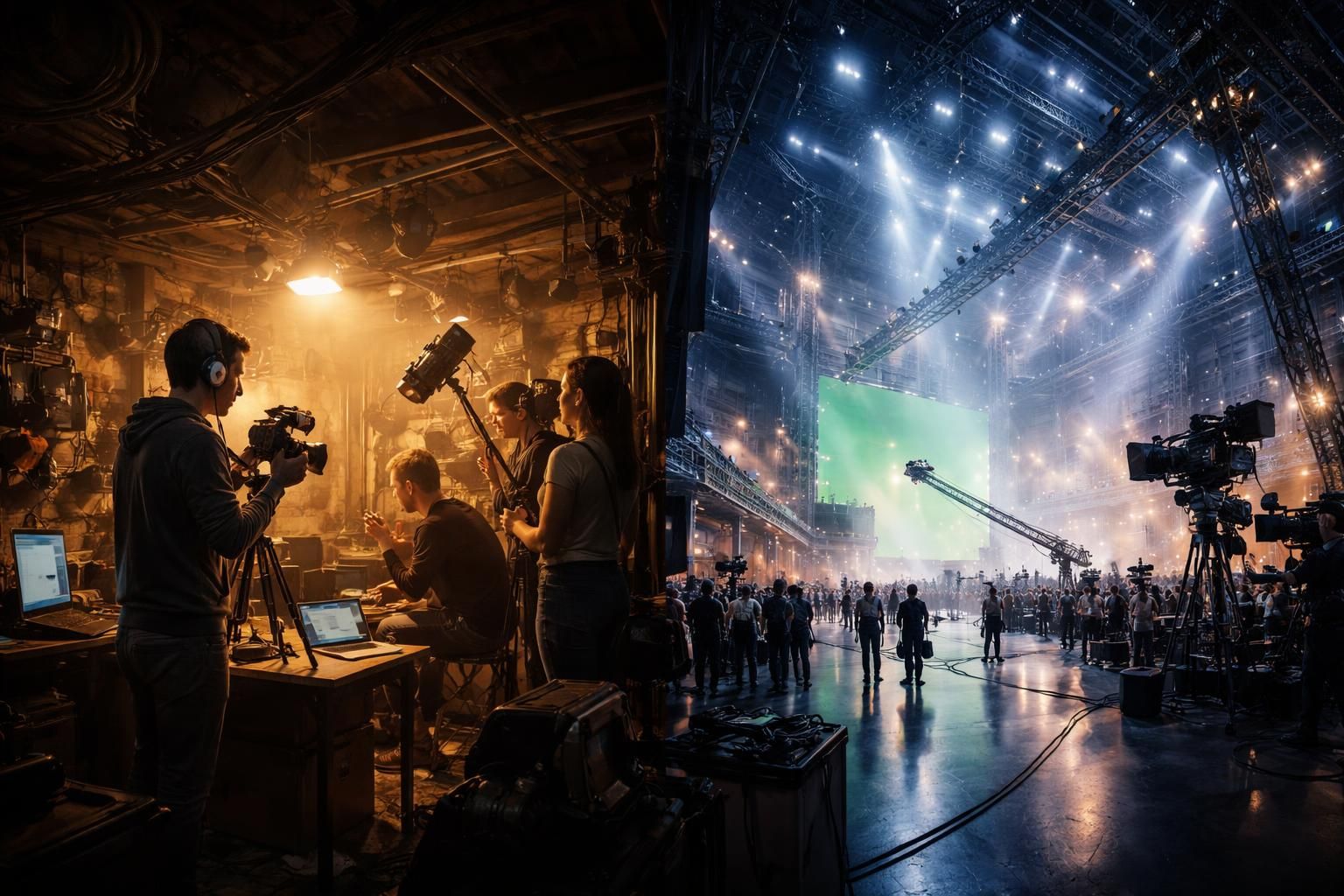 découvrez les défis rencontrés par les petites productions dans l'industrie cinématographique dominée par les géants du cinéma et explorez un combat souvent déséquilibré entre créativité et moyens financiers.