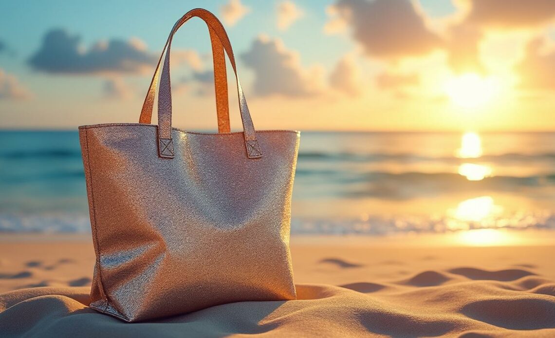 découvrez les cabas pailletés, l'accessoire tendance de l'été idéal pour vos sorties à la plage alliant style et praticité.