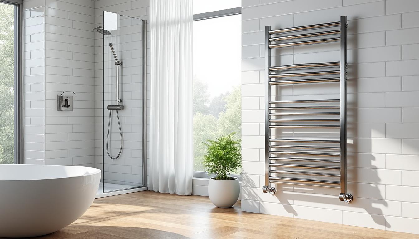 découvrez comment un sèche-serviette électrique de 500w peut améliorer votre confort à la maison en offrant chaleur et douceur optimales dans votre salle de bains.