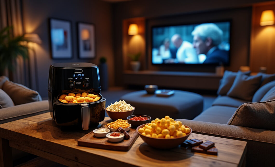 découvrez comment organiser une soirée cinéma parfaite avec des mozzarella sticks croustillants à l’air fryer et une sélection gourmande de snacks. idées recettes, astuces et ambiance conviviale pour ravir vos invités !