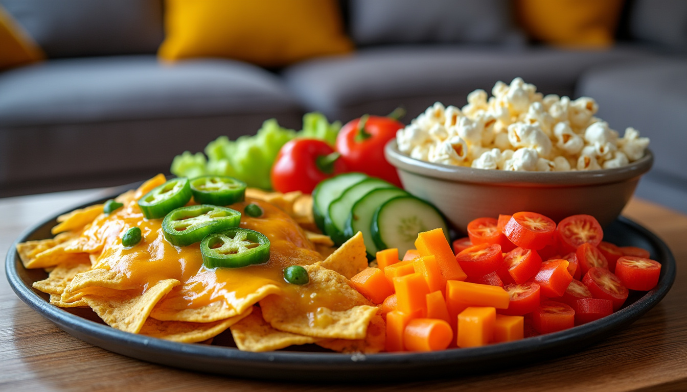 préparez une soirée cinéma inoubliable avec des mozzarella sticks croustillants à l’air fryer et une sélection gourmande de snacks faciles à partager. ambiance garantie pour petits et grands !