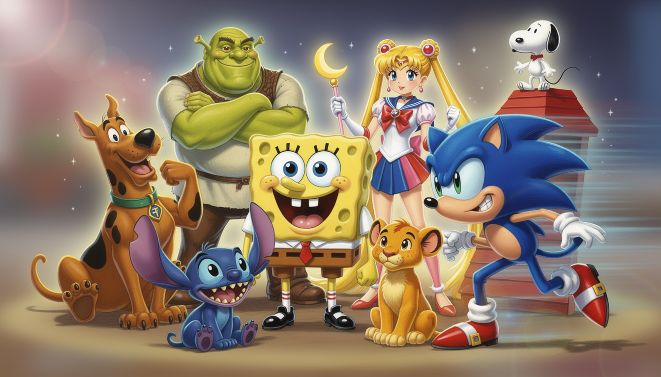 découvrez une liste incontournable de personnages de dessin animé commençant par la lettre s pour revivre votre enfance et retrouver une nostalgie garantie !