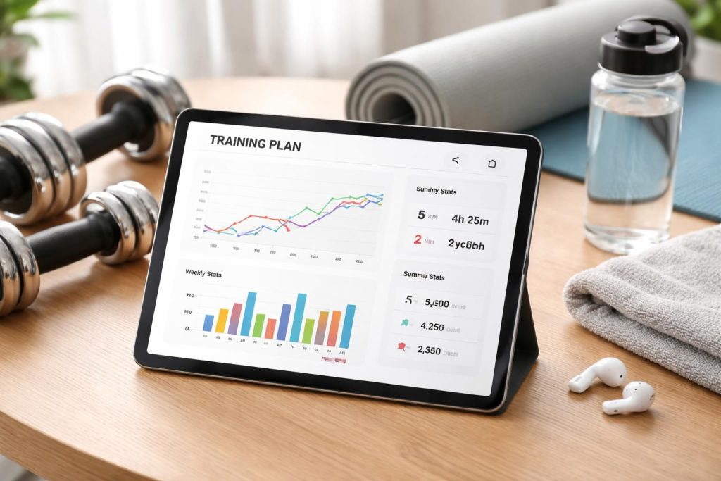 découvrez un plan d’entraînement adapté sur ipad pour suivre votre progression facilement et rester organisé sans jamais vous perdre dans vos objectifs fitness.