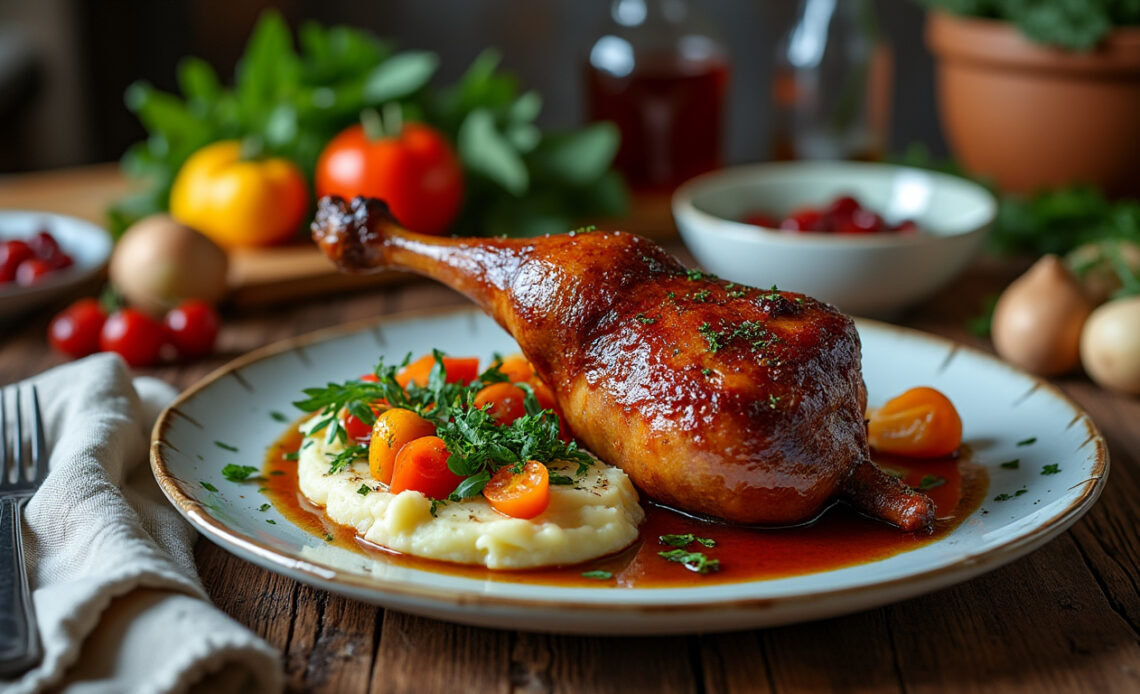découvrez comment réchauffer facilement une cuisse de canard confite avec nos astuces rapides et profitez d’idées d’accompagnements savoureux pour sublimer ce plat traditionnel.
