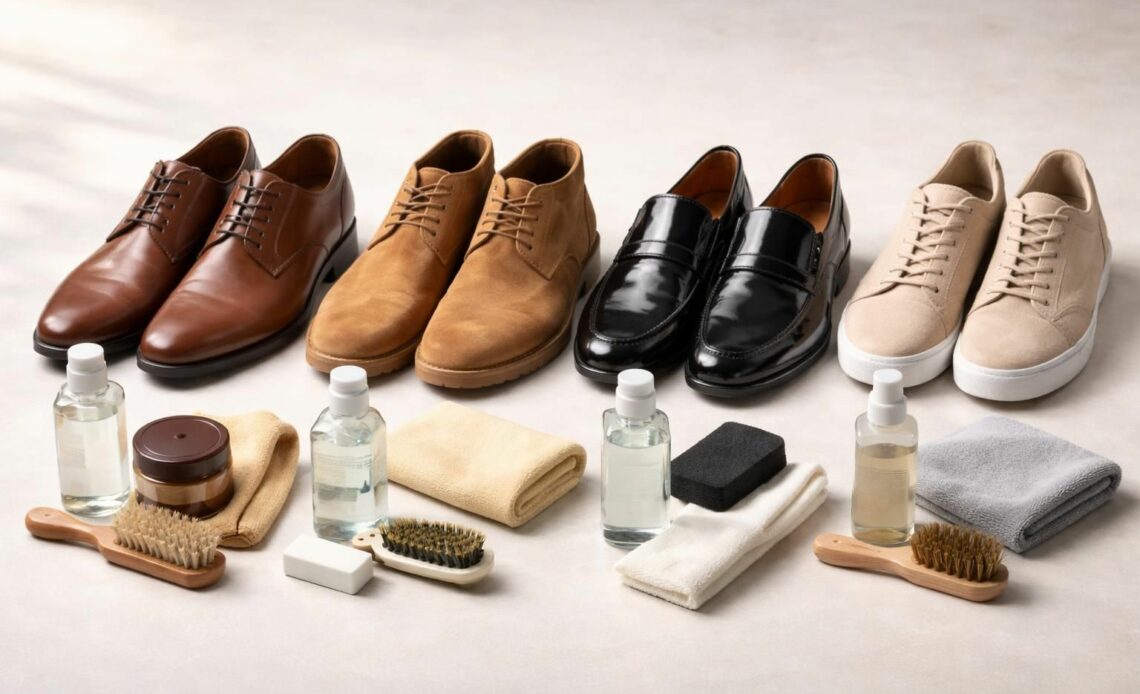 découvrez comment éliminer les taches sur vos chaussures en cuir grâce à notre guide complet de nettoyage, adapté à chaque type de cuir pour préserver leur qualité et leur beauté.