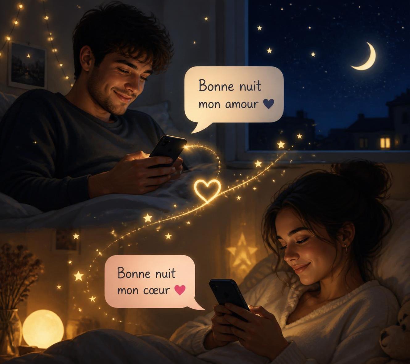 découvrez comment dire "je t’aime" et "bonne nuit" peut transformer vos nuits et renforcer votre relation avec votre bien-aimé(e). offrez des moments doux et inoubliables chaque soir.