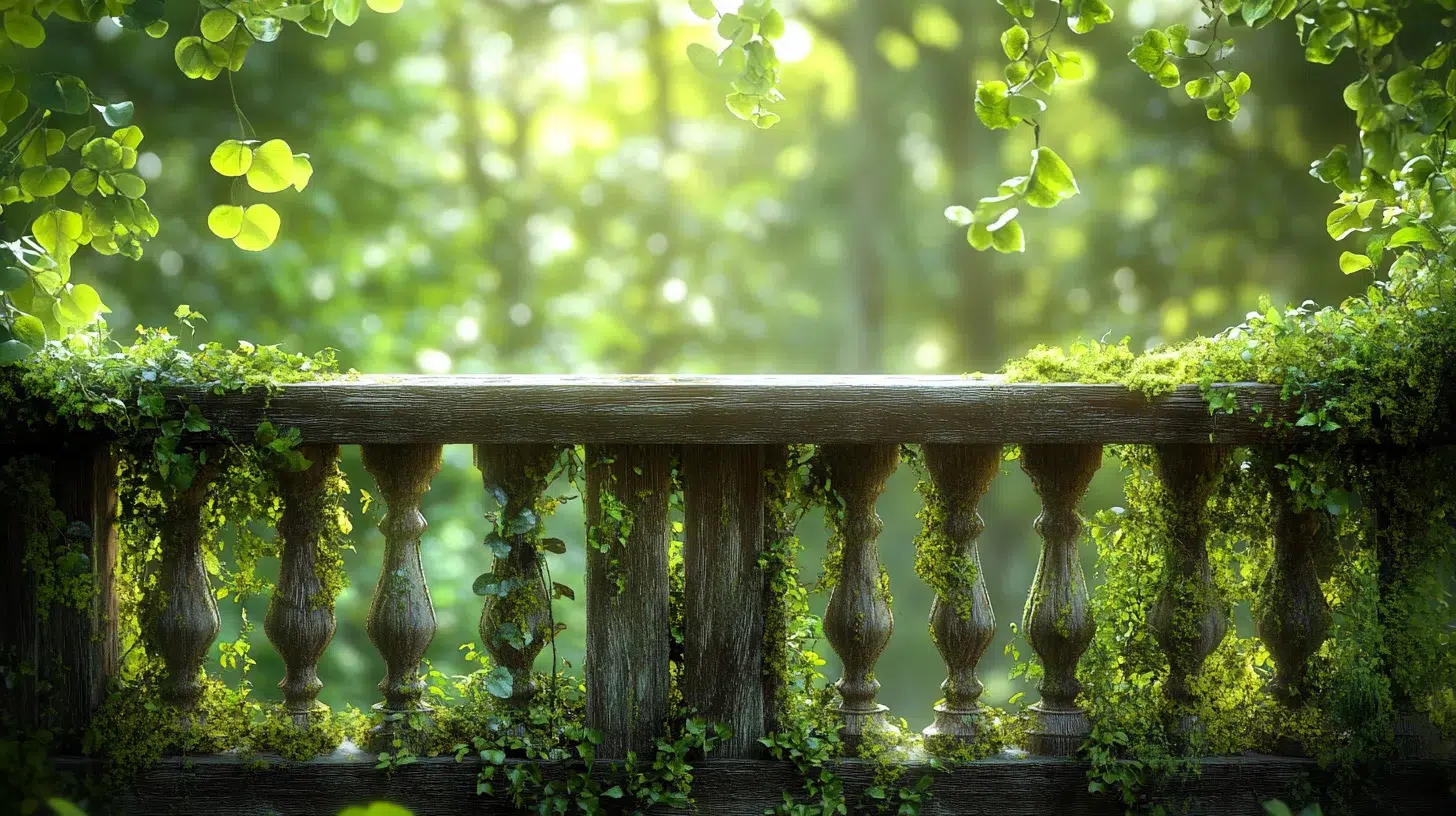 balcon en forêt