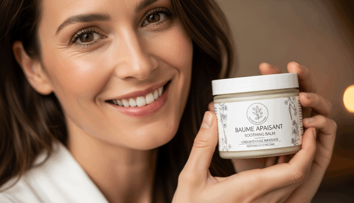 baumes de massage apaisants