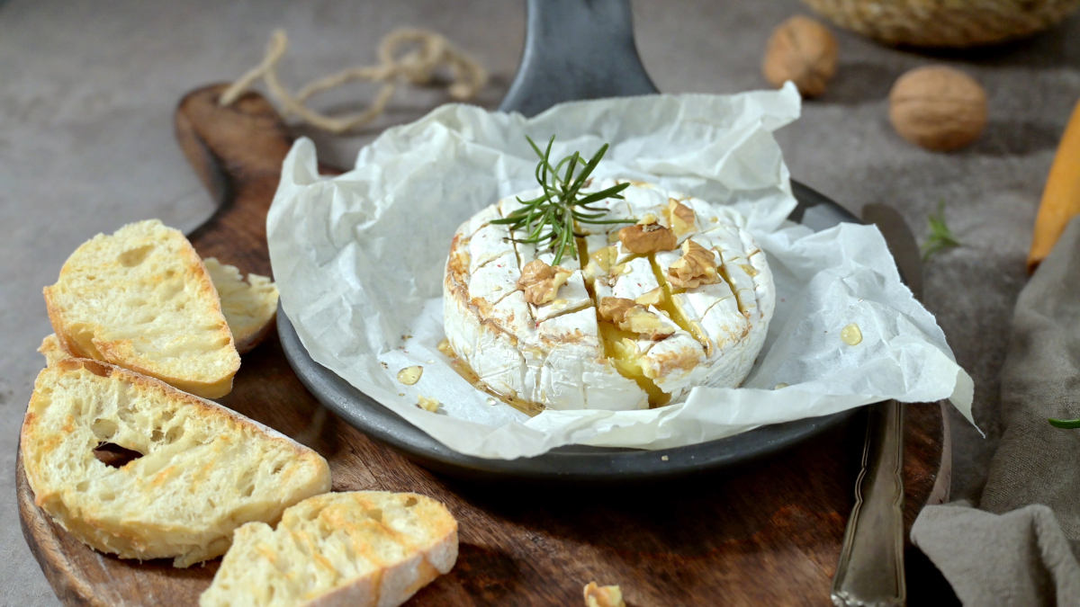 ingrédients camembert frit
