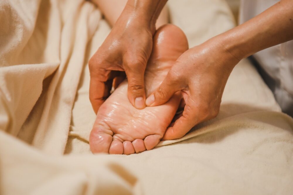 massage des pieds